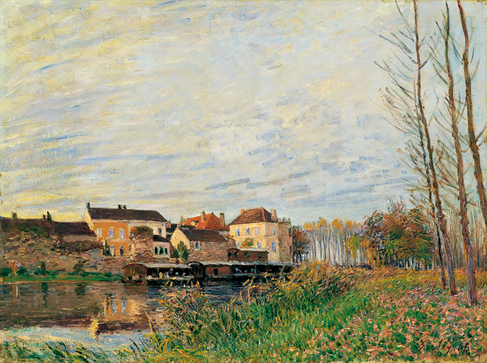  阿尔弗莱德·西斯莱 Alfred Sisley—— 莫莱的秋天